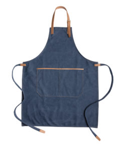 Deluxe canvas chef apron blue P262.825