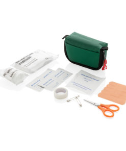 First aid set in pouch green P265.317