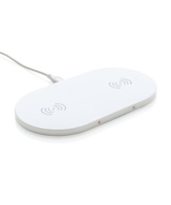Double 5W wireless charger white P308.803