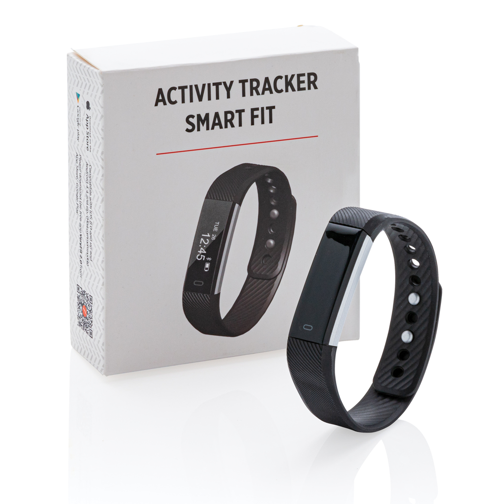 Activity tracker Fit,black - Logotrade