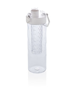 Honeycomb lockable leak proof infuser bottle white P436.263