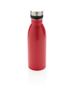 Deluxe stainless steel water bottle red P436.414