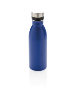 Deluxe stainless steel water bottle blue P436.415