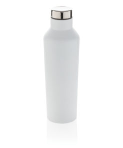 Modern vacuum stainless steel water bottle white P436.763