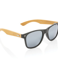 Wheat straw and bamboo sunglasses black P453.921