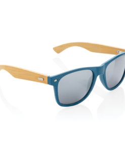 Wheat straw and bamboo sunglasses blue P453.925