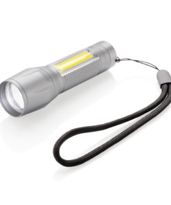 LED 3W focus torch with COB grey P513.522