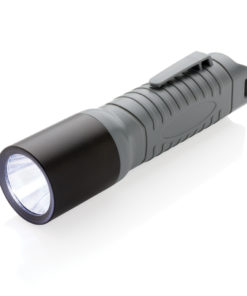 3W LED Lightweight torch Large grey