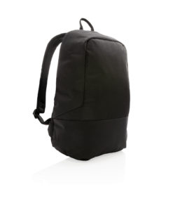 Standard RFID anti theft backpack PVC free black