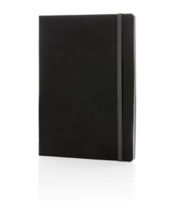 Deluxe A5 flexible softcover notebook coloured edge grey P773.002