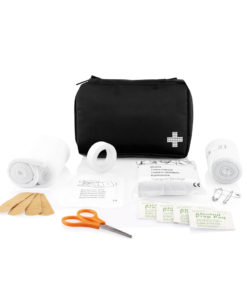Mail size first aid kit black P265.121
