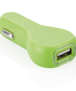 USB car charger green P302.887
