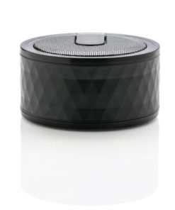 Geometric wireless speaker black P326.241