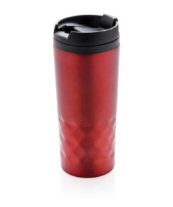 Geometric mug red P432.364