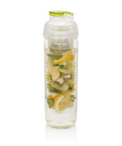 Water bottle with infuser green P436.817