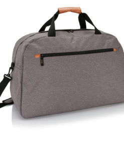 Fashion duo tone travel bag grey P707.221