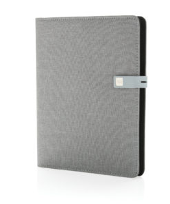 Kyoto A5 notebook with 16GB USB grey P773.062