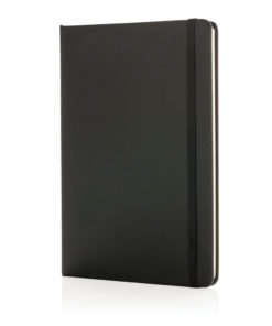 Standard hardcover PU notebook A5 black P773.241