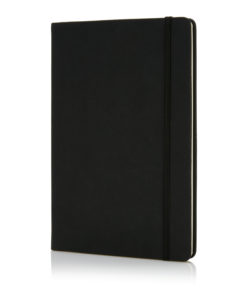 Deluxe hardcover PU A5 notebook black P773.421