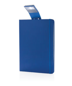 A5 Notebook & LED bookmark blue P773.455