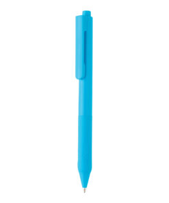 X9 solid pen with silicone grip blue P610.825