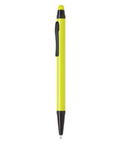 Aluminium slim stylus pen lime P610.307