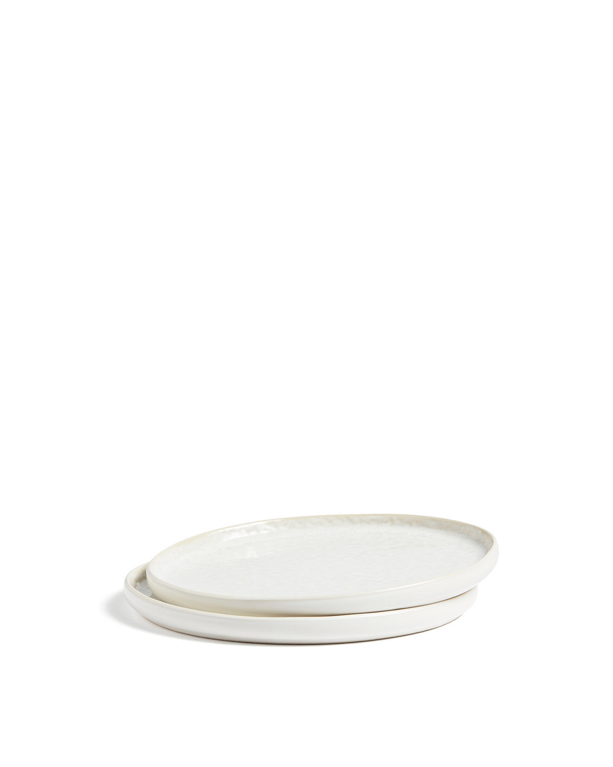 Logotrade Albe 2-Piece Plate Set - White White