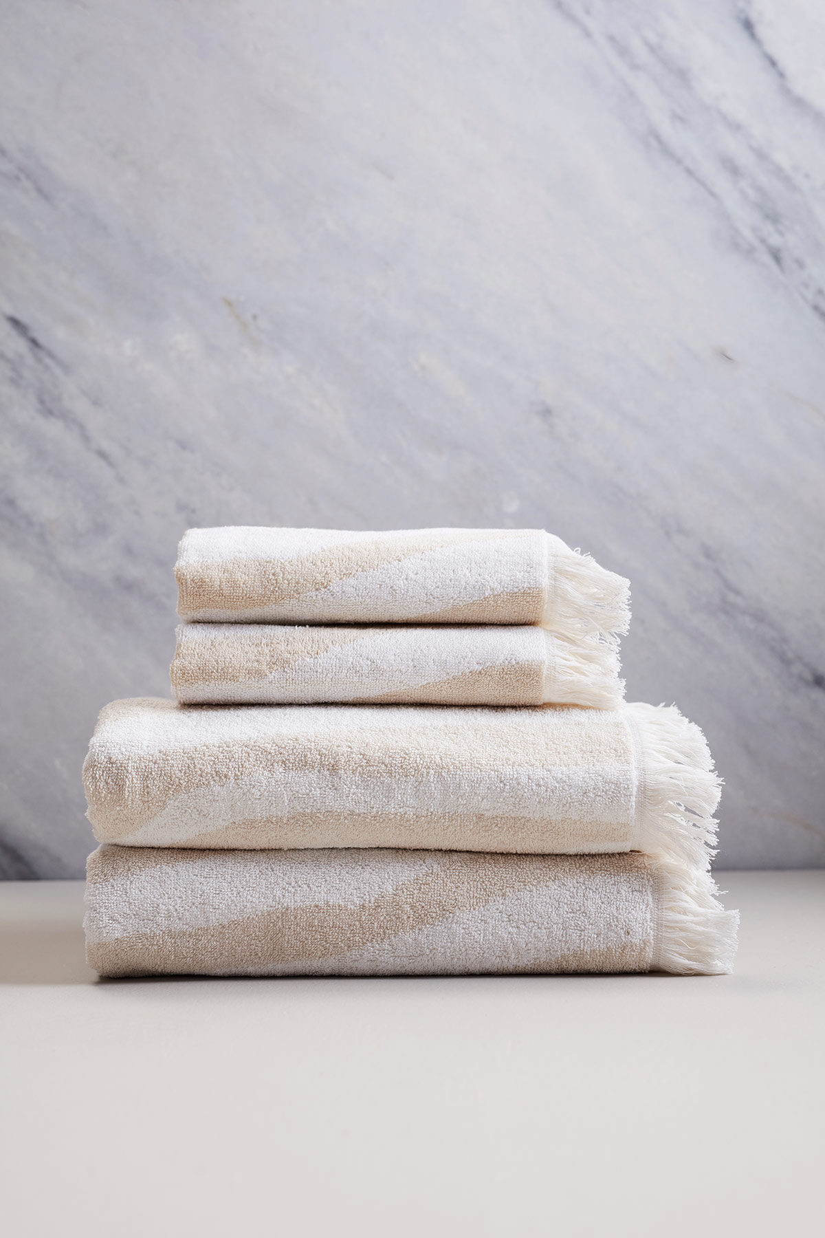 Willow Towel Set - Beige 41501 Logotrade corporate gifts