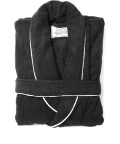 Logotrade Harper bathrobe S/M Graphite Grey
