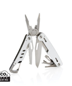 Solid multitool with carabiner silver P221.332