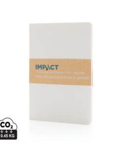 Impact softcover stone paper notebook A5 white P774.213