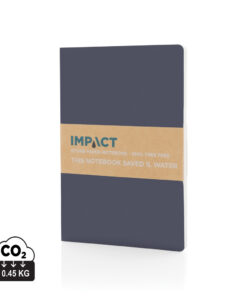 Impact softcover stone paper notebook A5 navy P774.215